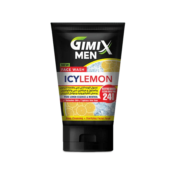 Gimix Men Icy Lemon Face Wash 100ml - Buy Online in Pakistan at Cosmia.pk