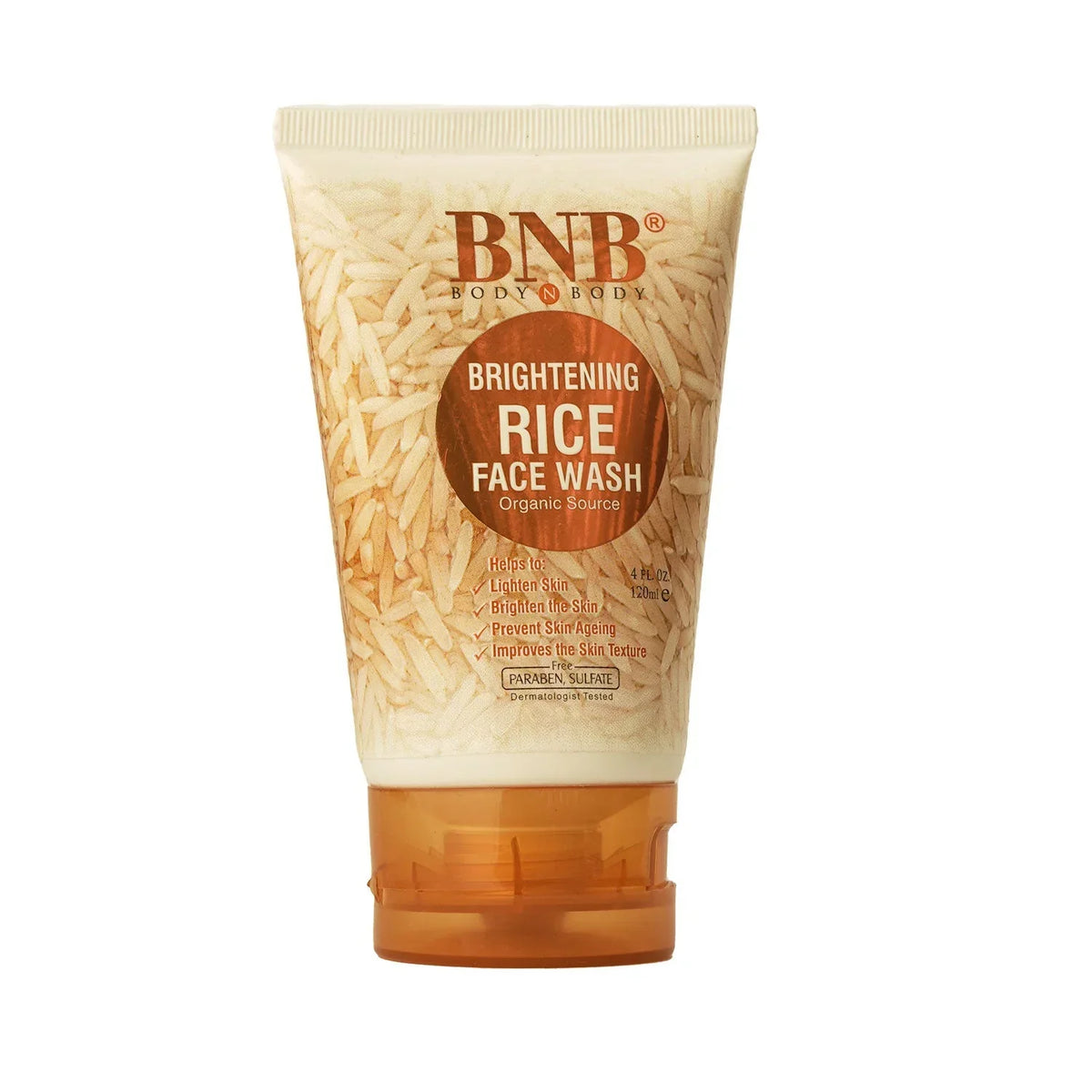 BNB  Brightening Rice Extract Face Wash - 120ml - Buy Online in Pakistan at Cosmia.pk