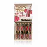 3Q Super Stay Ink Matte Lipgloss - 12 Pcs Set - Buy Online in Pakistan at Cosmia.pk