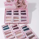 DoDo Lady Zhijian Romantic Press On Nails Set - 12Pcs - Buy Online in Pakistan at Cosmia.pk