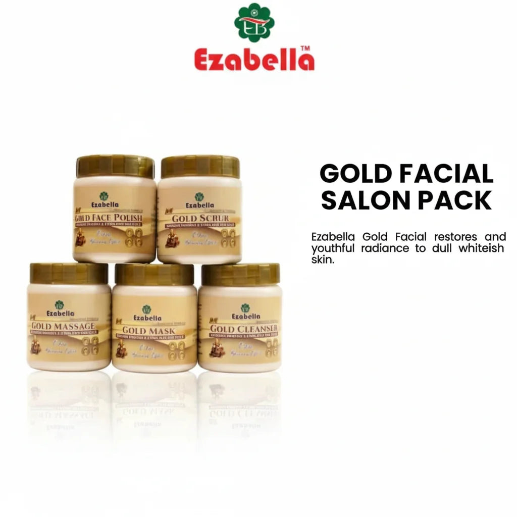 Ezabella Gold Facial Salon - 5 Pack - Buy Online in Pakistan at Cosmia.pk