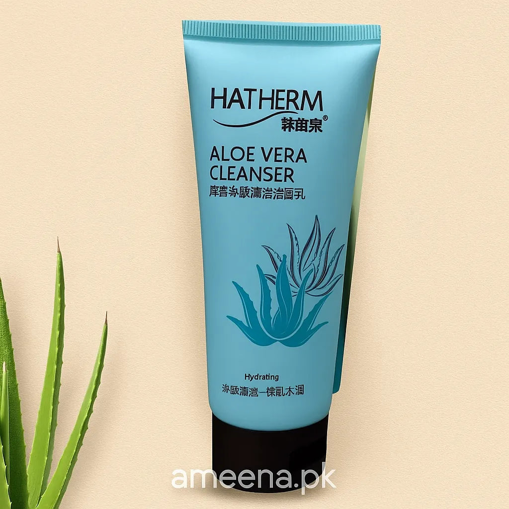 Hatherm Aloevera Cleanser - Buy Online in Pakistan at Cosmia.pk