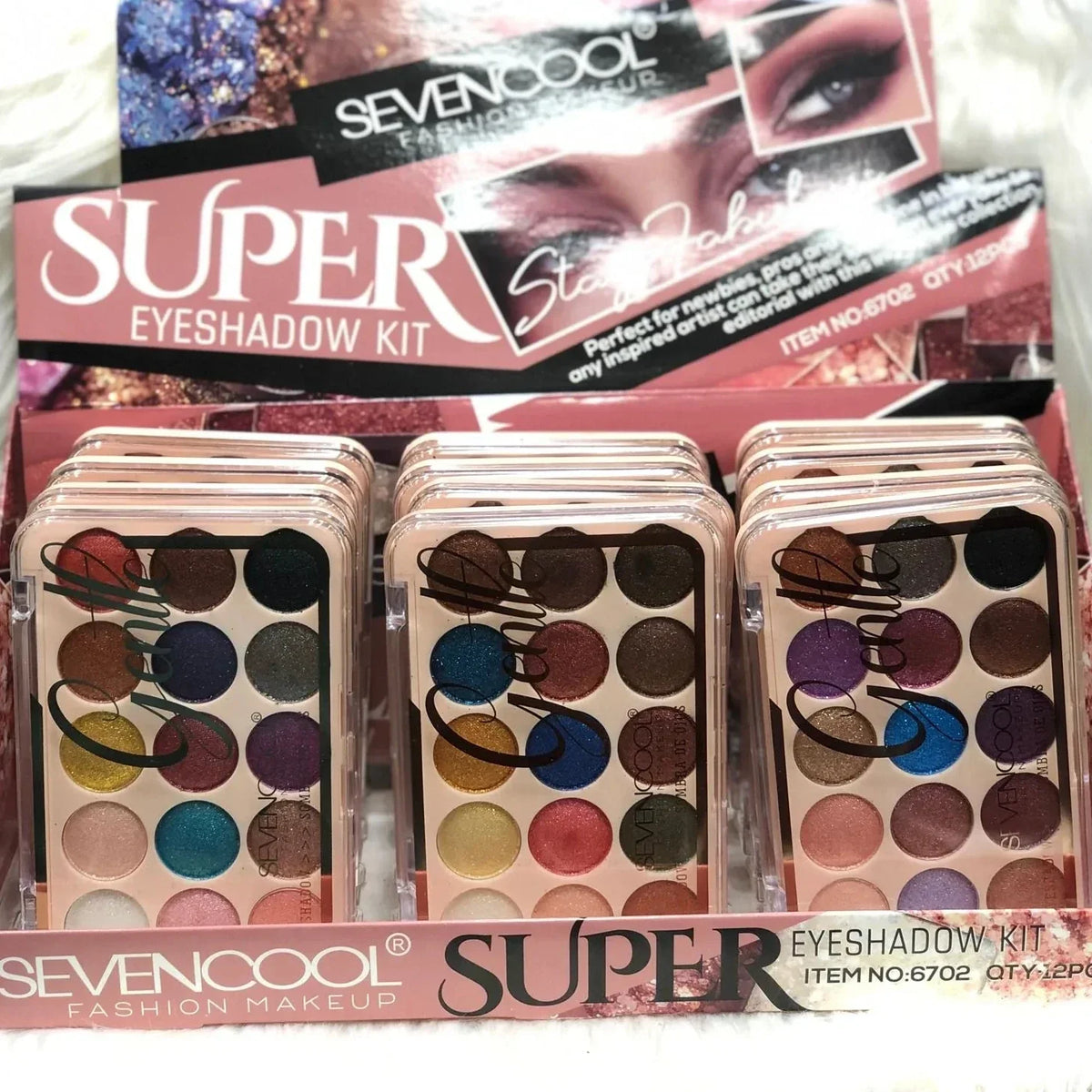 Sevencool 15 in1 Eyeshadow Palette Each - Buy Online in Pakistan at Cosmia.pk