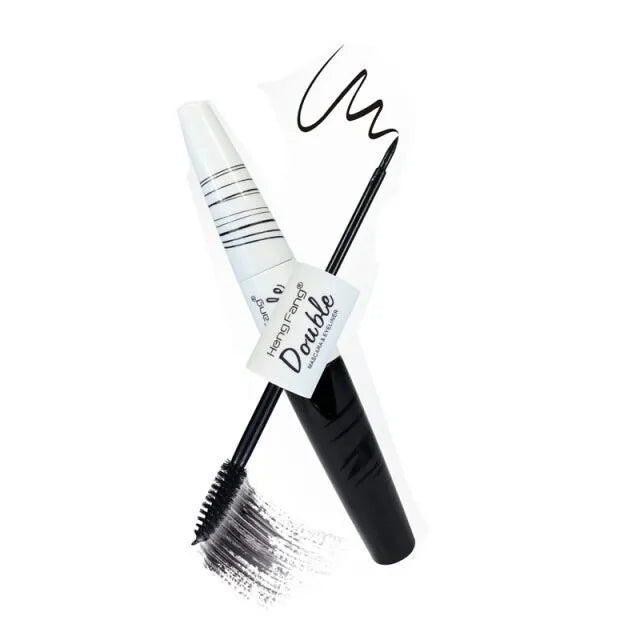 Hengfang Double 2in1 Liner Waterproof Mascara - Buy Online in Pakistan at Cosmia.pk