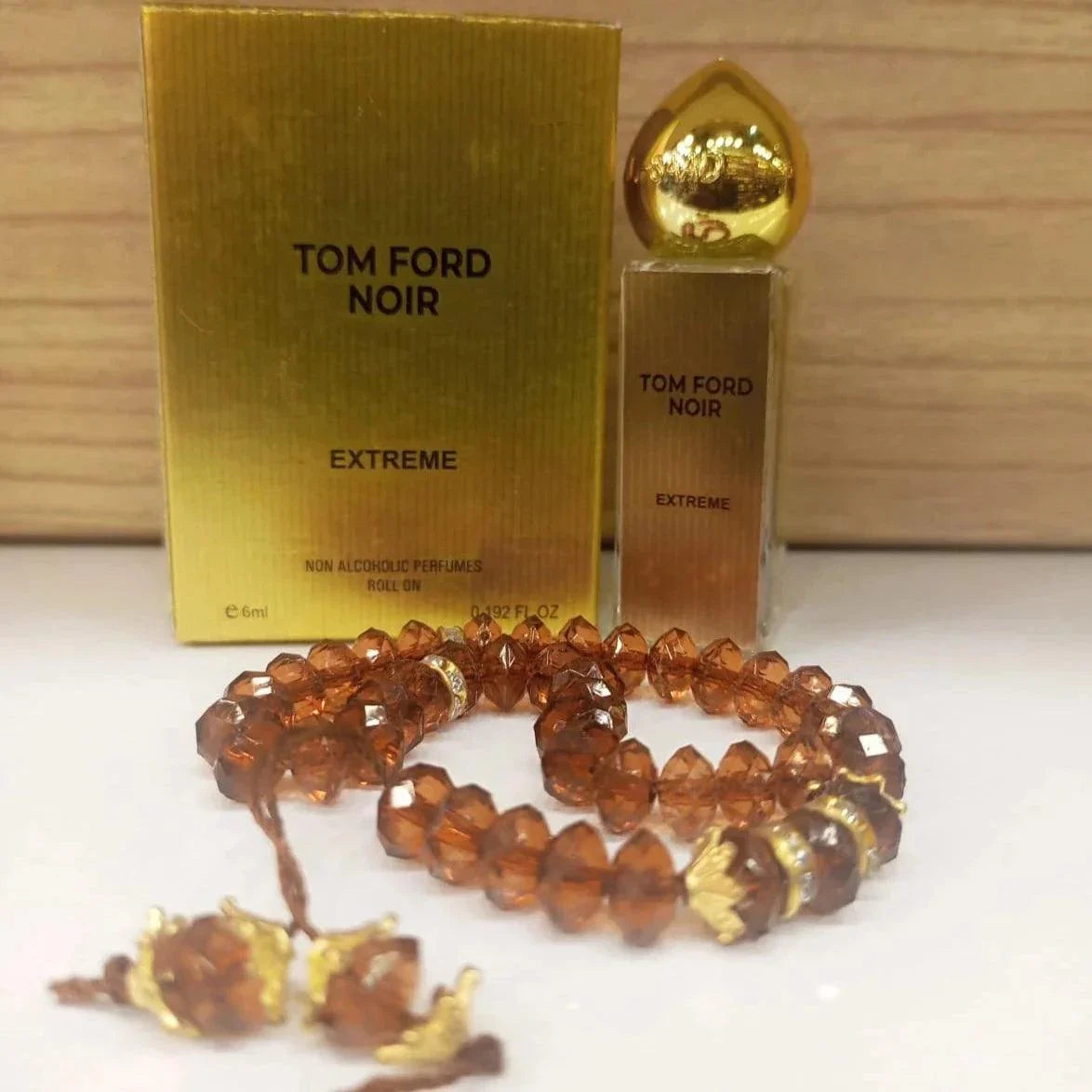 Tom Ford Noir Extreme Attar with Tasbeeh - 6ml - Buy Online in Pakistan at Cosmia.pk