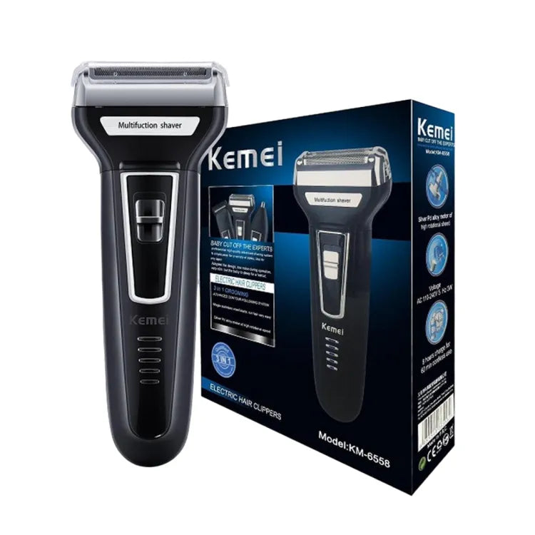 Kemei KM 6558 Premium Quality 3 in 1 Professional Hair Trimmer - Buy Online in Pakistan at Cosmia.pk