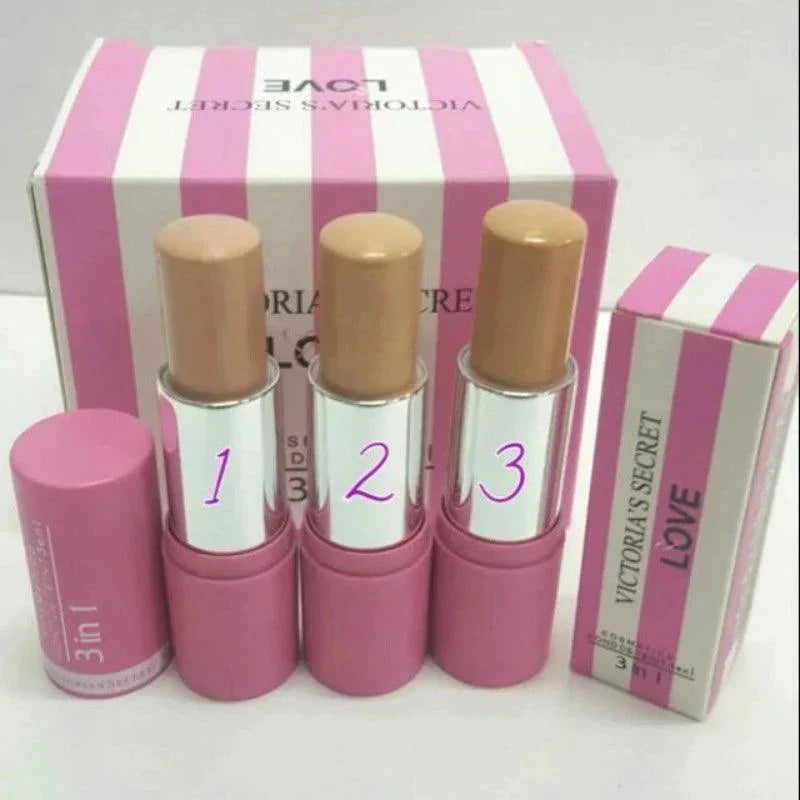 Victoria Secret 3in1 Base Stick Foundation, Concealer + Contour 😍 - Buy Online in Pakistan at Cosmia.pk