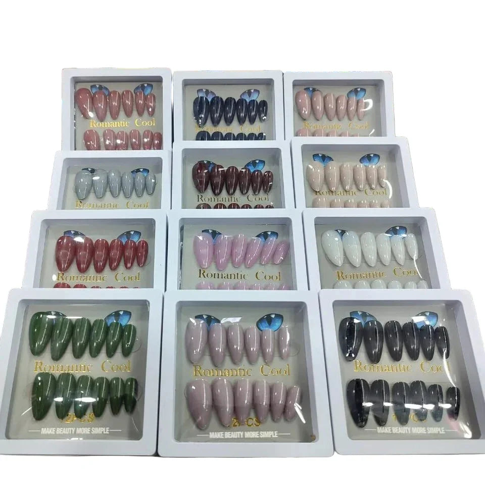 Romantic Cool Catty Eye Artifical Nails - Buy Online in Pakistan at Cosmia.pk