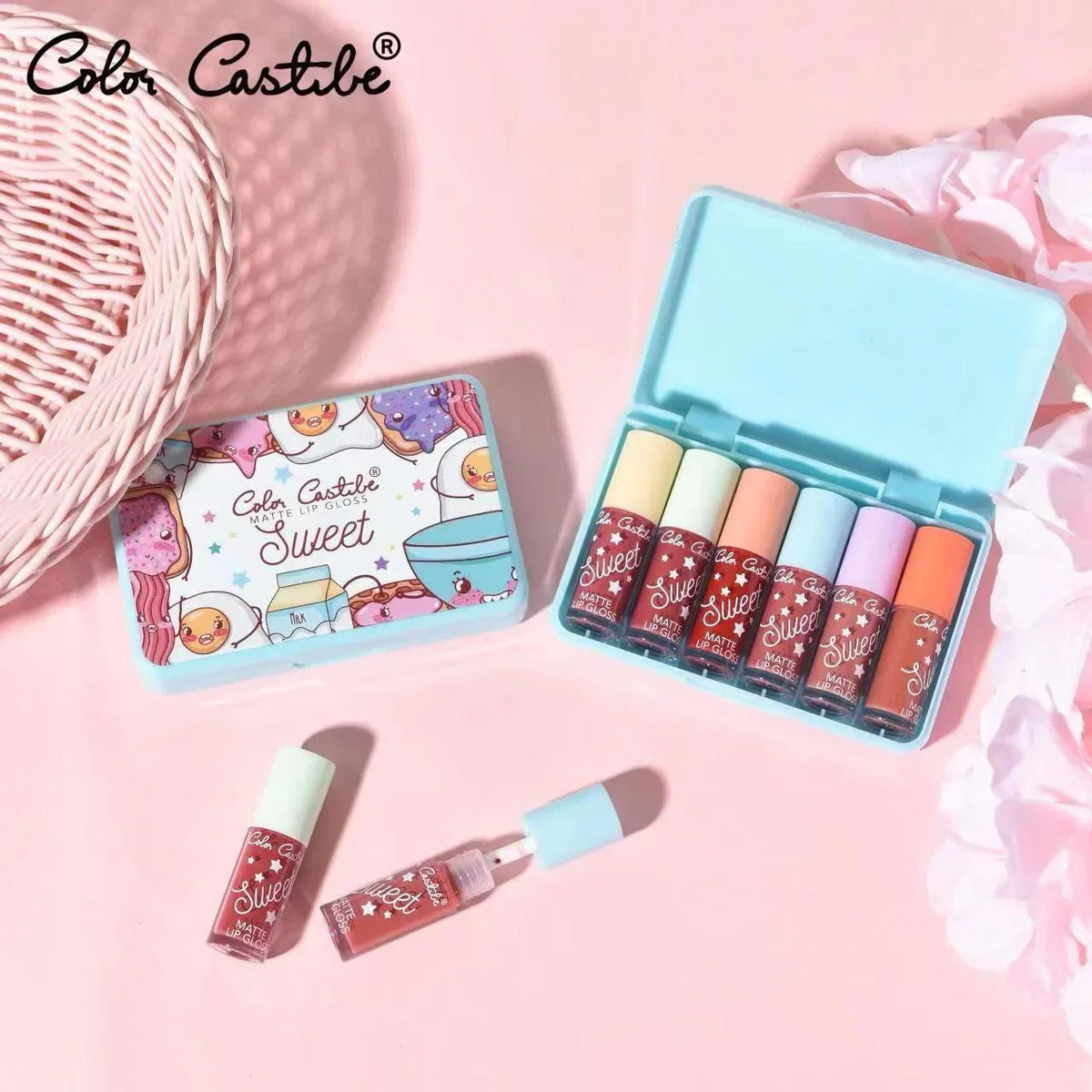 Color Castle Matte Lipgloss - 6 Set - Buy Online in Pakistan at Cosmia.pk