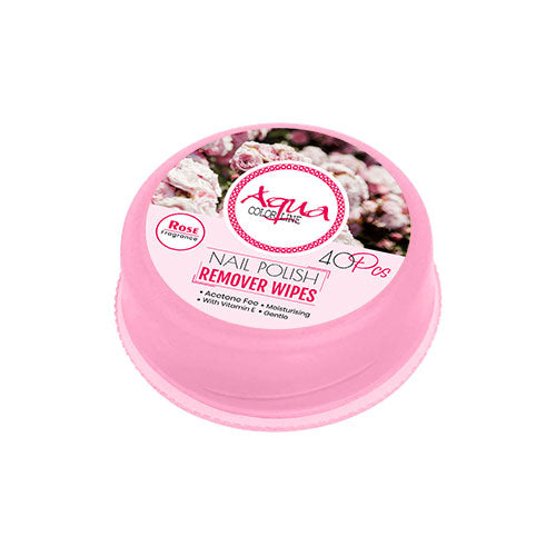 Aqua Color Line Nail polish Remover Pad 40 Pieces - Buy Online in Pakistan at Cosmia.pk