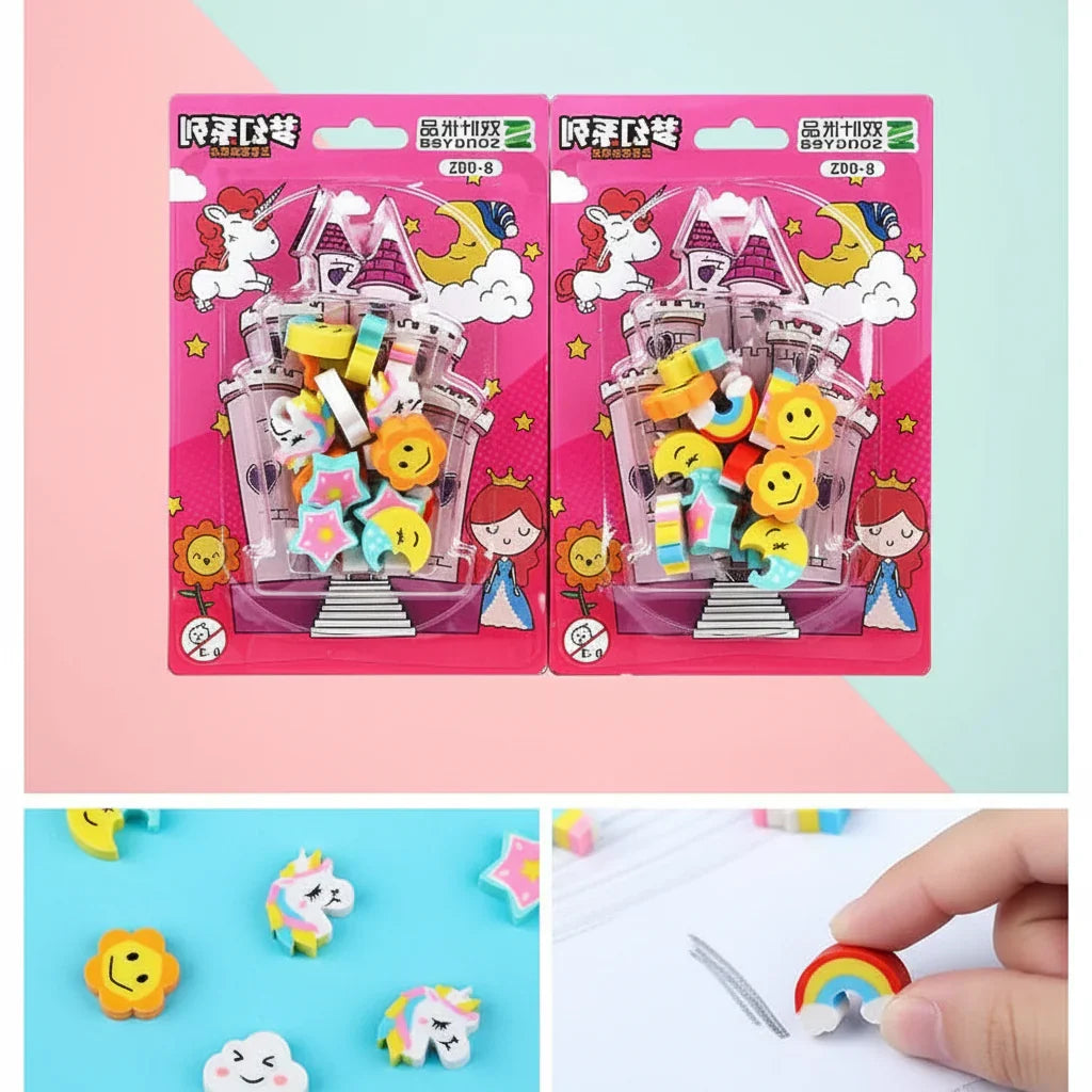 Unicorn Eraser Set - Buy Online in Pakistan at Cosmia.pk