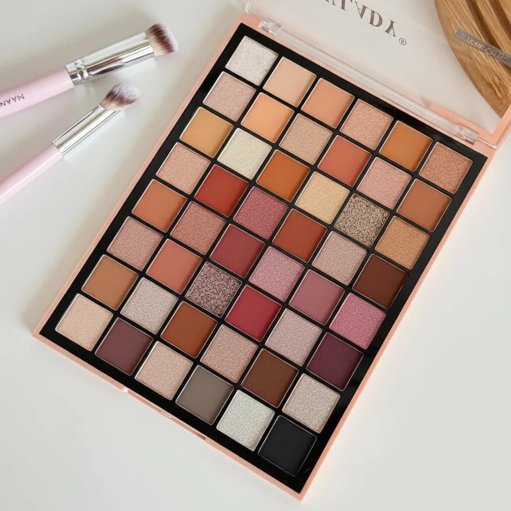 Any Lady Matte & Shimmer Eyeshadow Palette - 48 Colors - Buy Online in Pakistan at Cosmia.pk