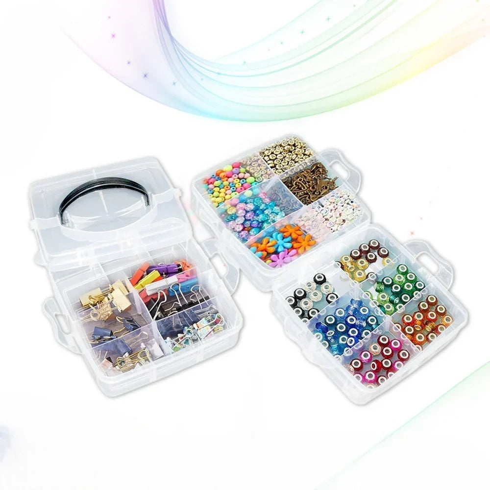 Portable Necklace And Ring Storage Box - 2 Tier - Buy Online in Pakistan at Cosmia.pk