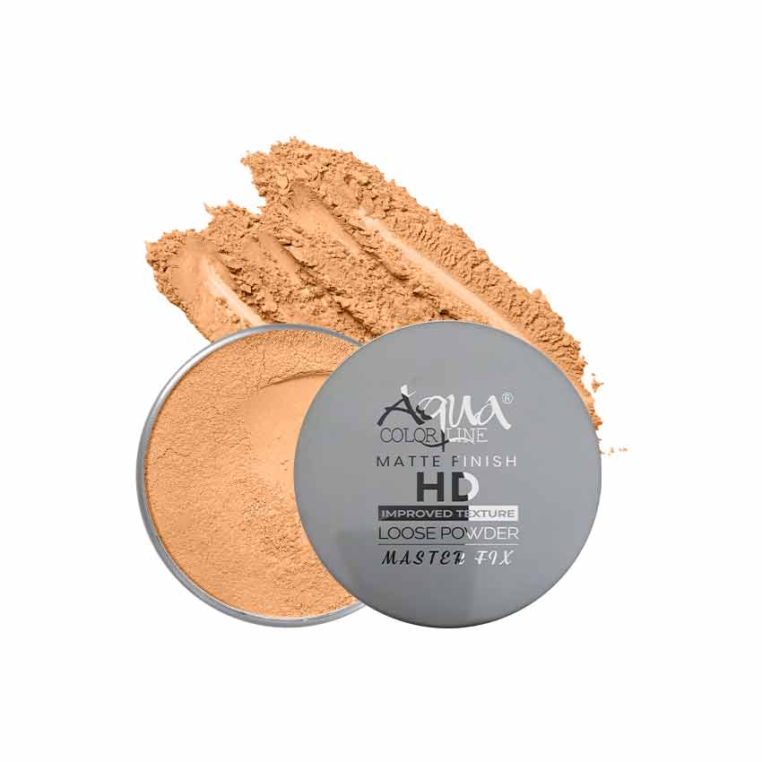 Aqua Color Line Matte Finish HD Loose Powder . - Buy Online in Pakistan at Cosmia.pk