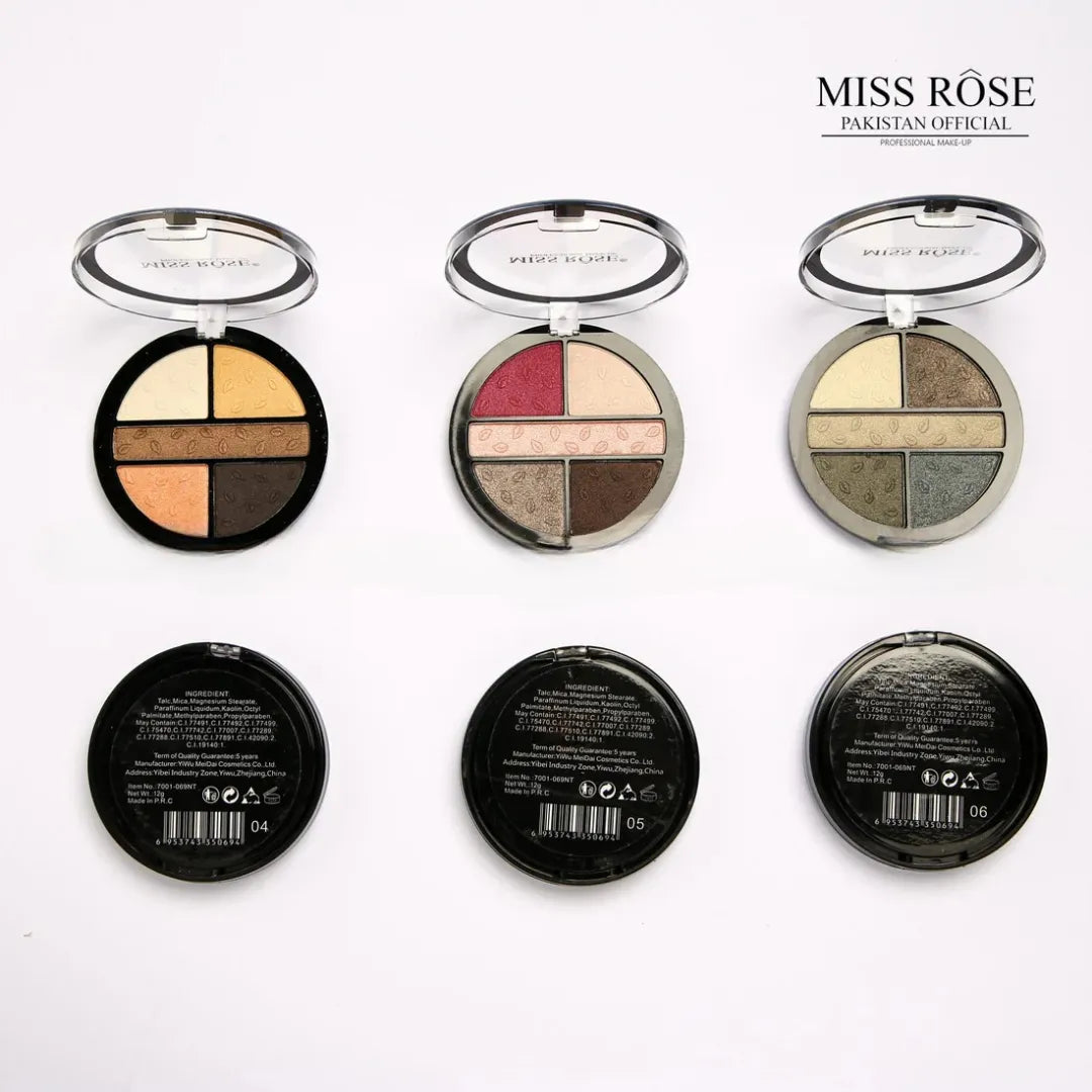 Miss Rose Eyeshadow - 5 Colors - Buy Online in Pakistan at Cosmia.pk
