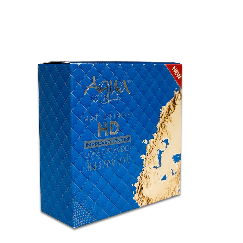 Aqua Color Line Matte Finish HD Loose Powder . - Buy Online in Pakistan at Cosmia.pk