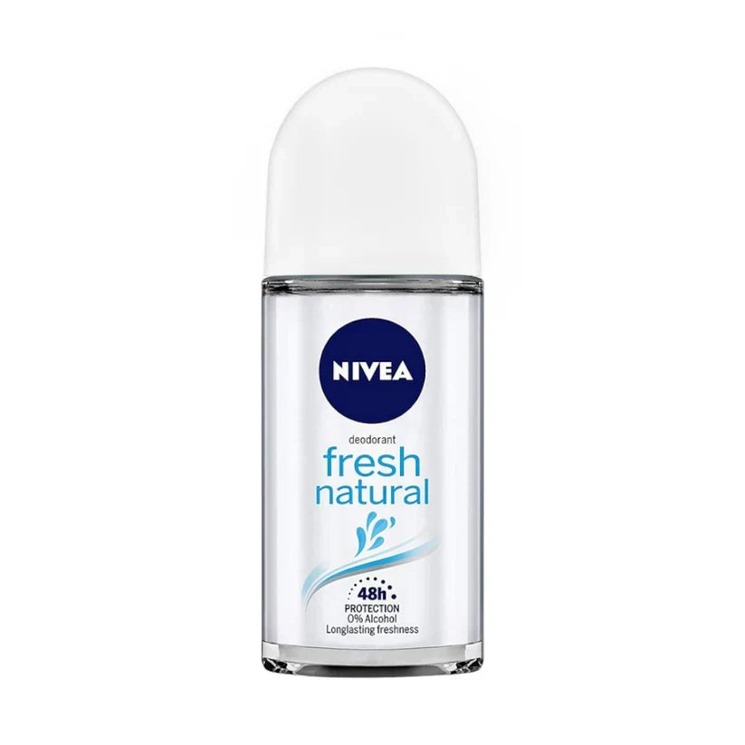 Nivea Fresh Natural Anti-Perspirant Deo Roll On - 50ml - Buy Online in Pakistan at Cosmia.pk