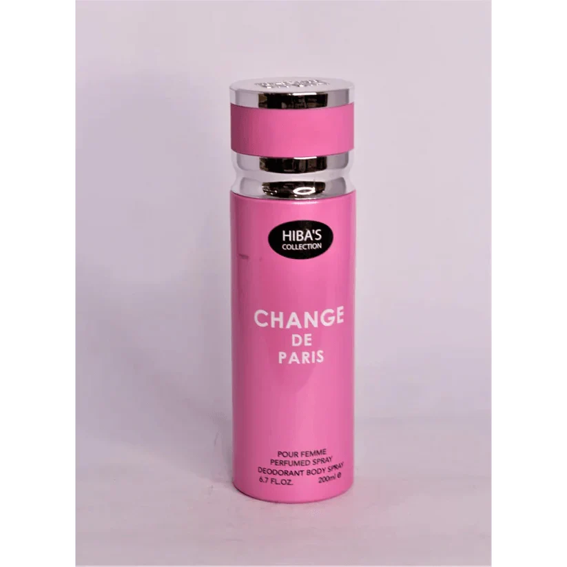 Hiba's Collection Deodorant Change de Paris 200ml - Buy Online in Pakistan at Cosmia.pk