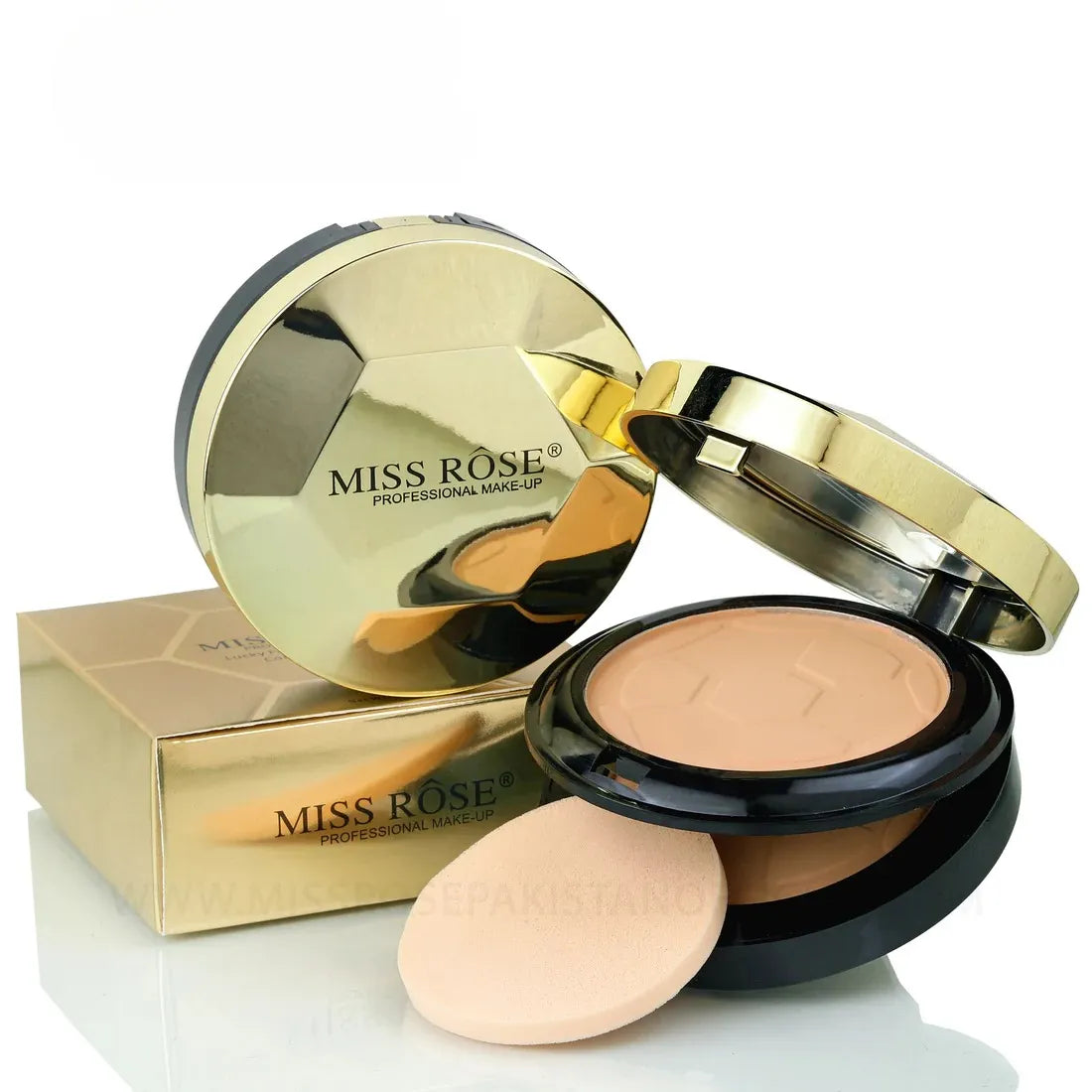 Miss Rose Double Compact Powder - Buy Online in Pakistan at Cosmia.pk