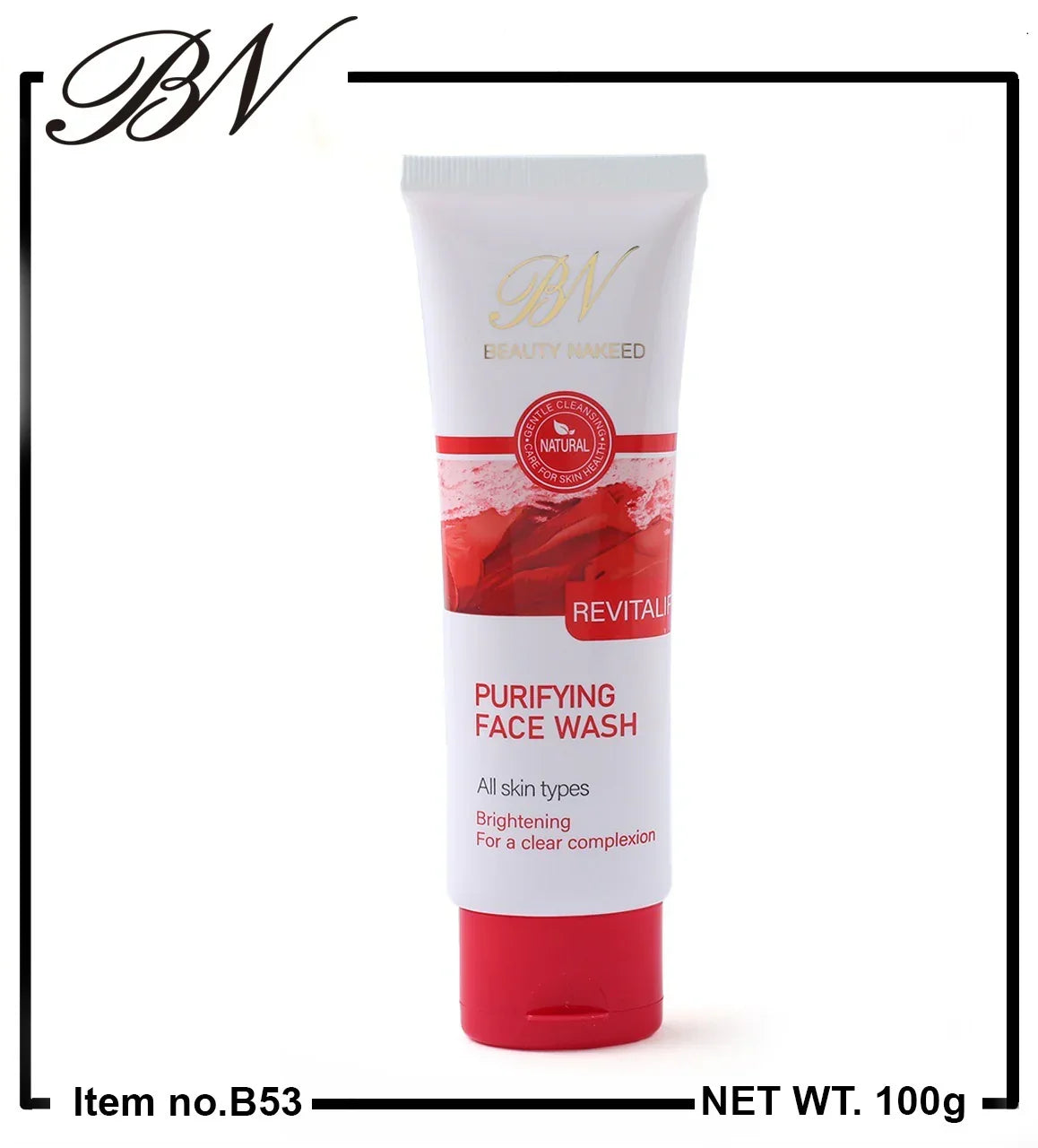 Beauty Nakeed All Skin Type Face Wash 100g - Buy Online in Pakistan at Cosmia.pk