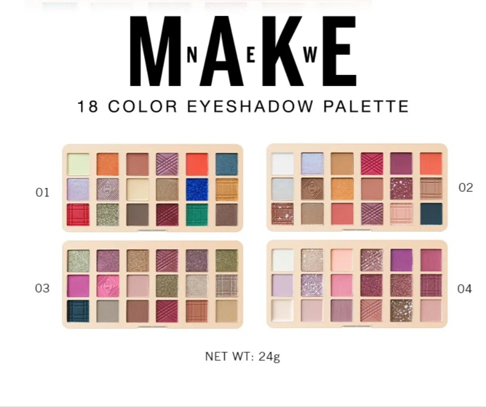 APK 18 Color Eye Shadow Palette - Buy Online in Pakistan at Cosmia.pk
