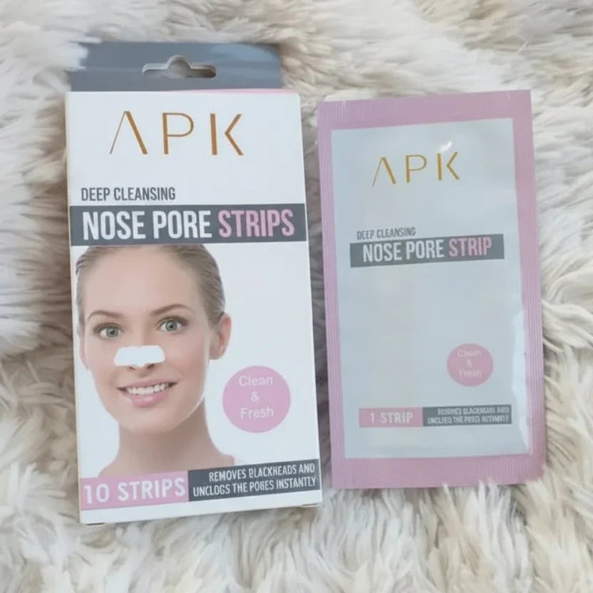 APK Nose Pore Strips - 10pcs - Buy Online in Pakistan at Cosmia.pk