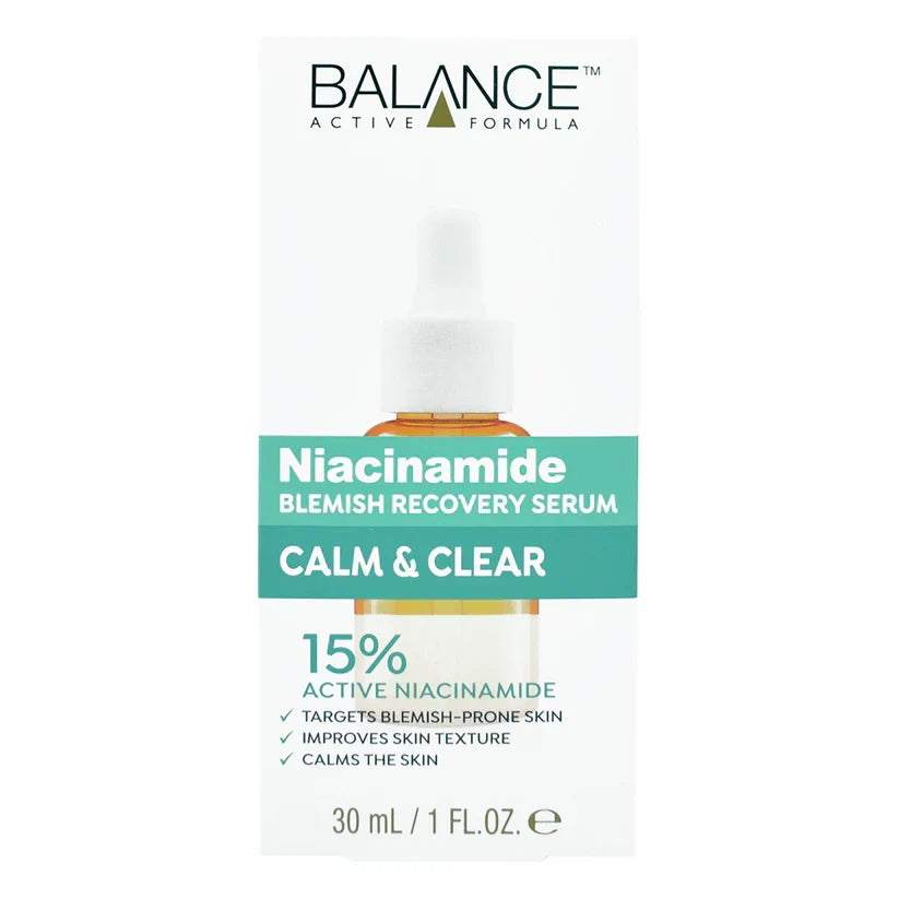 Balance Active Formula Niacinamide Blemish Recovery Serum - 30ml - Buy Online in Pakistan at Cosmia.pk