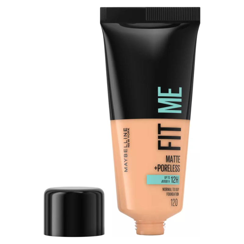 Original Maybelline Fit Me Foundation, Matte & Poreless, Full Coverage Blendable Normal to Oily Skin, 30ml - Buy Online in Pakistan at Cosmia.pk