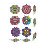 Multi Color Mehndi Stickers, Temporary Henna Tattoos - Buy Online in Pakistan at Cosmia.pk