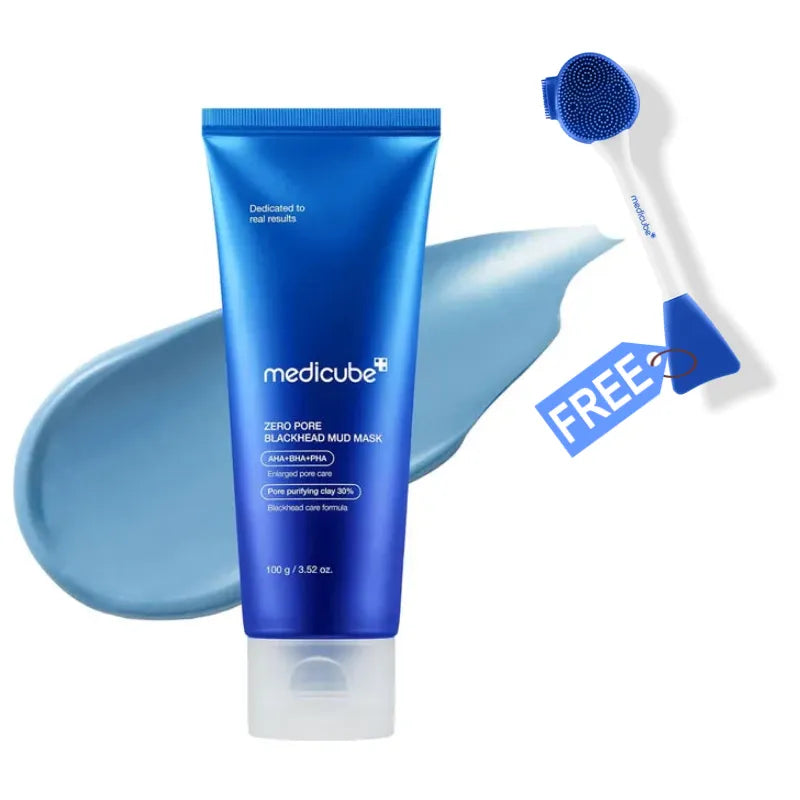 Medicube Zero Pore Blackhead Mud Mask  - 100g - Free Applicator - Buy Online in Pakistan at Cosmia.pk