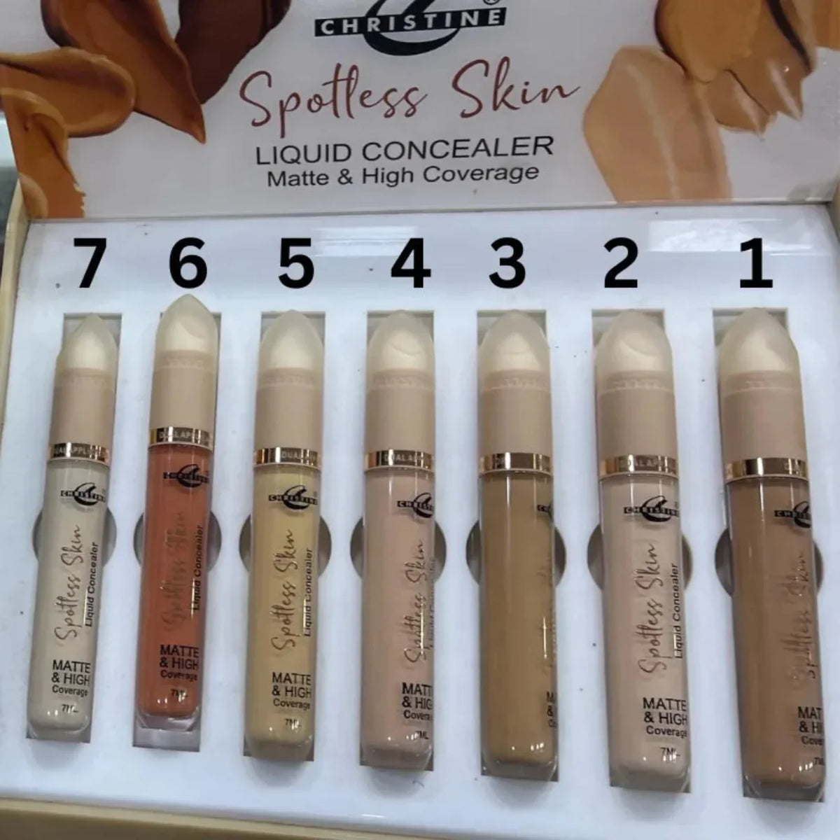Christine Liquid Concealer Matte & High Coverage - Buy Online in Pakistan at Cosmia.pk