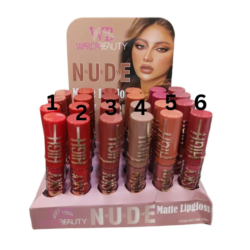 Warda Beauty Nude Matte Lip Gloss - Buy Online in Pakistan at Cosmia.pk