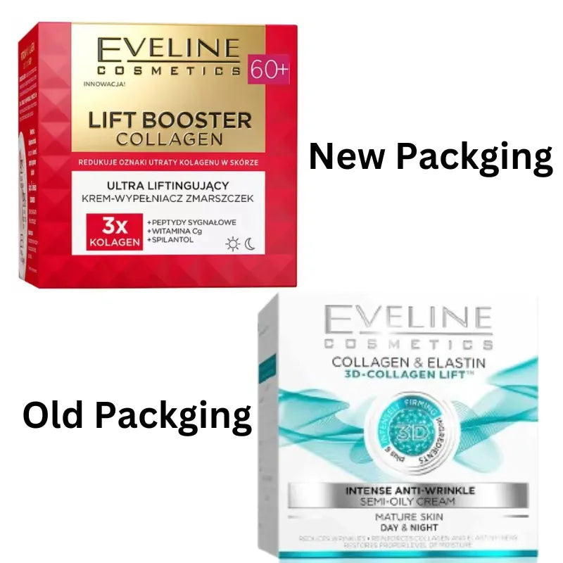 100% Original Eveline Collagen & Elastin 3D Lift Intense Anti-Wrinkle - Buy Online in Pakistan at Cosmia.pk