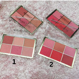 Seven cool 6 in 1 Blush Palette - Buy Online in Pakistan at Cosmia.pk