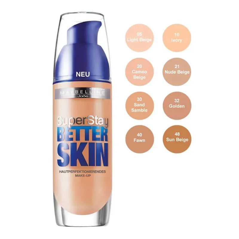 Maybelline Super Stay Better Skin Finish Foundation - Buy Online in Pakistan at Cosmia.pk