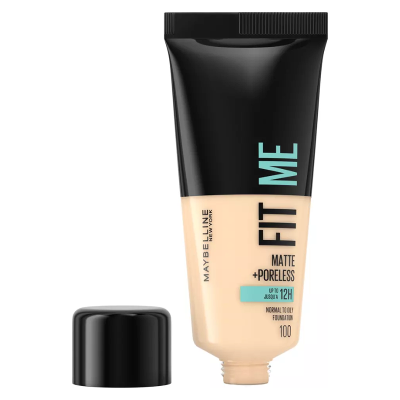 Original Maybelline Fit Me Foundation, Matte & Poreless, Full Coverage Blendable Normal to Oily Skin, 30ml - Buy Online in Pakistan at Cosmia.pk