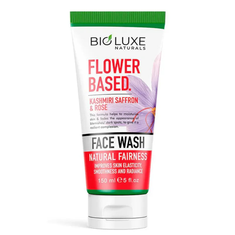 Bioluxe Naturals Flower-Based Face Wash 150ml - Buy Online in Pakistan at Cosmia.pk