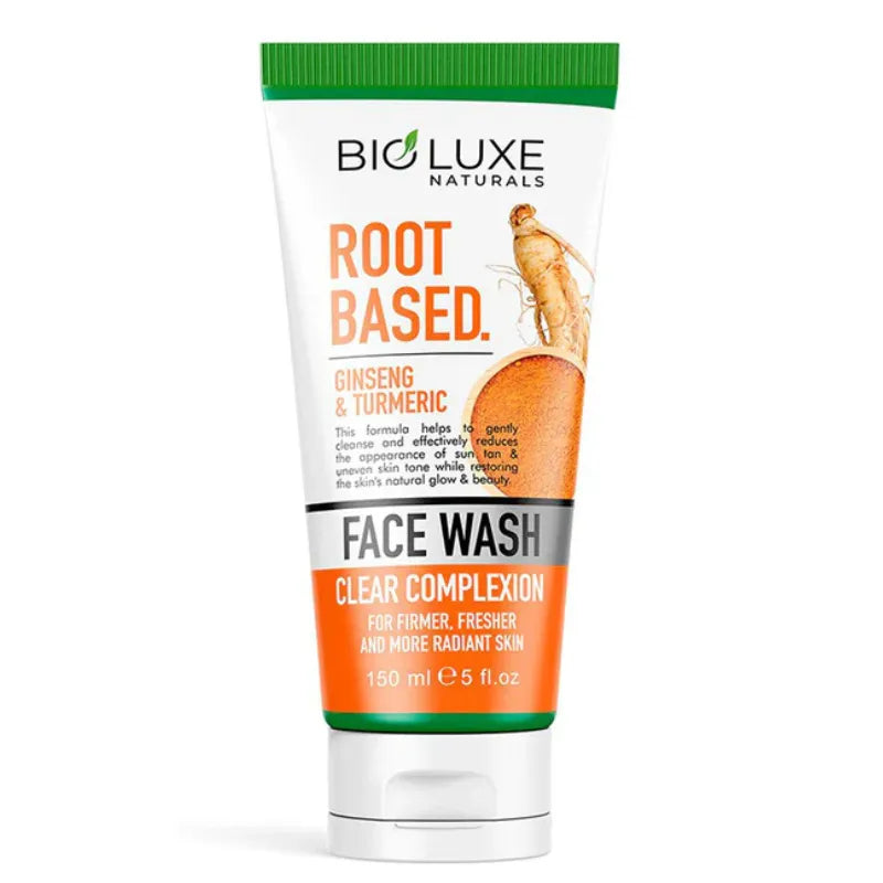 Bioluxe Naturals Root-Based Face Wash 150ml - Buy Online in Pakistan at Cosmia.pk