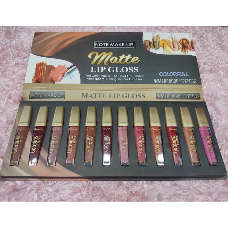 Note Make-up Colorfull Matte Lipgloss - Buy Online in Pakistan at Cosmia.pk