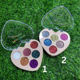 Mocallure heart glitter palette - Buy Online in Pakistan at Cosmia.pk