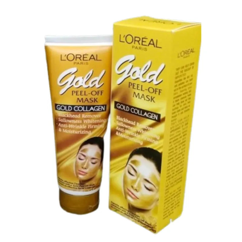 Loreal Paris peel off gold mask 100ml - Buy Online in Pakistan at Cosmia.pk