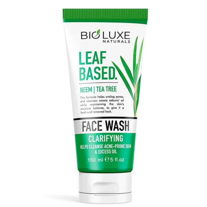 Bioluxe Naturals Leaf-Based Face Wash 150ml - Buy Online in Pakistan at Cosmia.pk