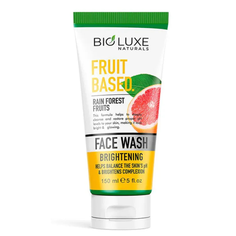 Bioluxe Naturals Fruit-Based Face Wash 150ml - Buy Online in Pakistan at Cosmia.pk