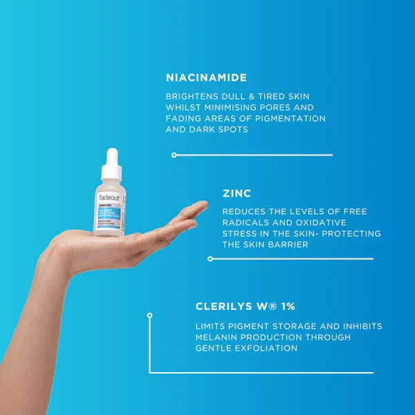 Fadeout Advanced Brightening Concentrated Brightening Serum - 30ml - Buy Online in Pakistan at Cosmia.pk
