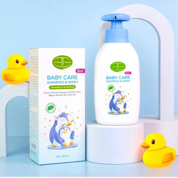 Aichun Beauty 2 In 1 Baby Shampoo And Body Wash - 300ml - Buy Online in Pakistan at Cosmia.pk