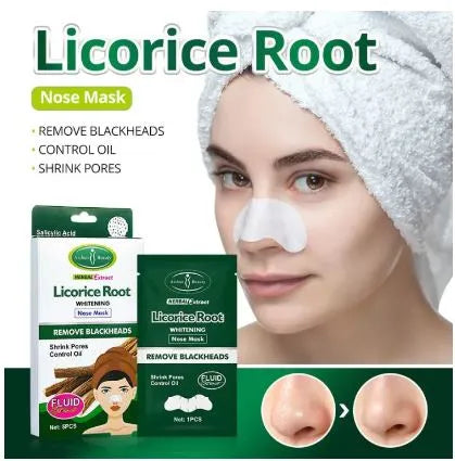 Aichun Beauty 5pcs Licorice Root Nose Mask - Buy Online in Pakistan at Cosmia.pk