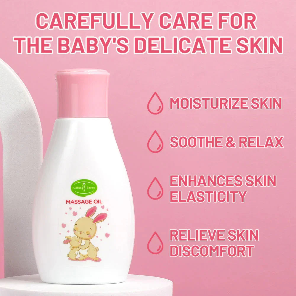 Aichun Beauty Baby Body Massage Oil - 100ml - Buy Online in Pakistan at Cosmia.pk