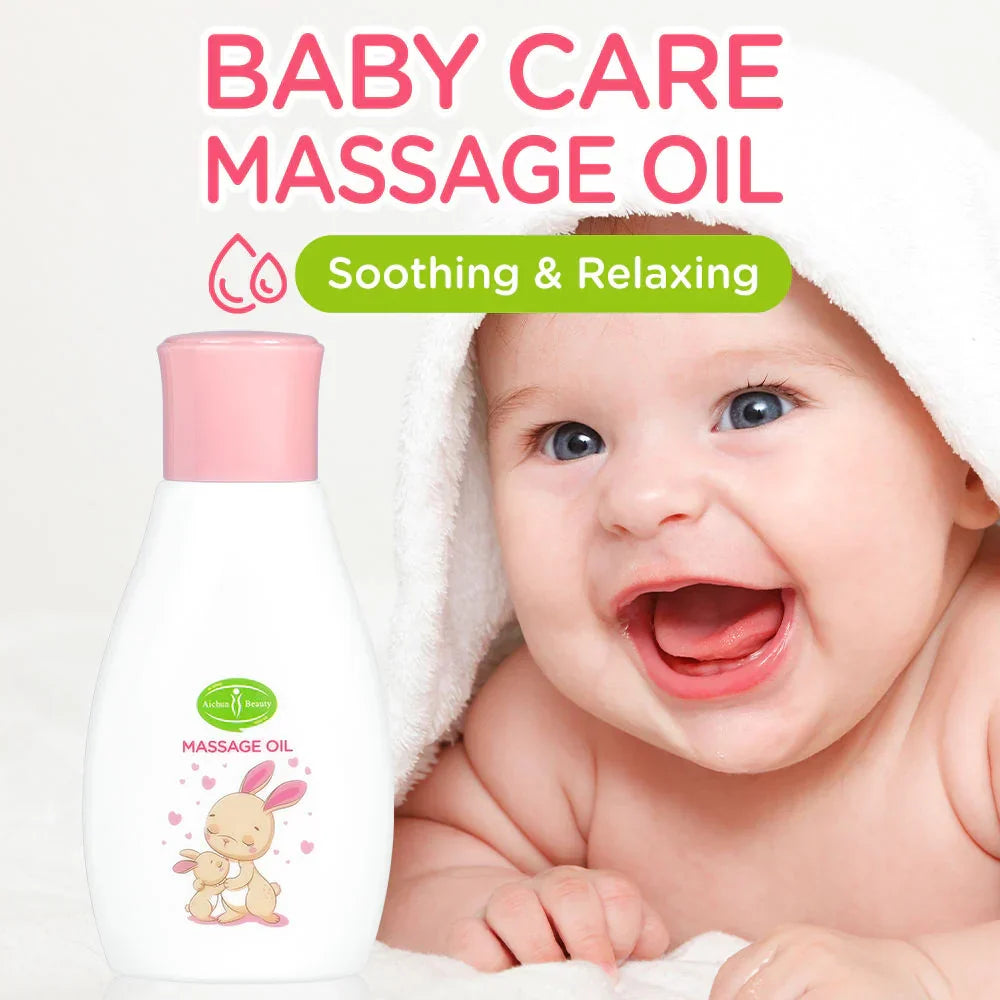 Aichun Beauty Baby Body Massage Oil - 100ml - Buy Online in Pakistan at Cosmia.pk