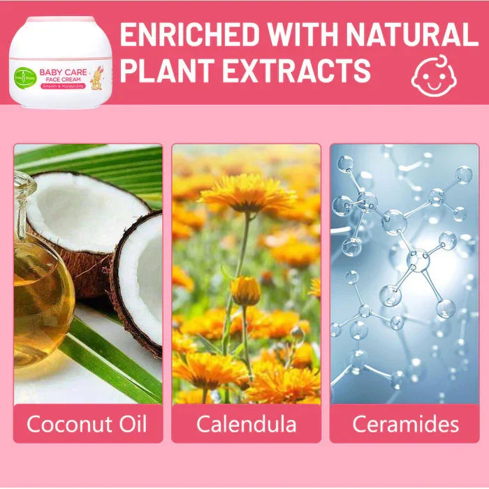 Aichun Beauty Natural Baby Moisturizing Facial Cream With Coconut Oil - Buy Online in Pakistan at Cosmia.pk