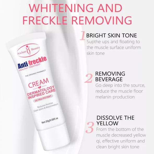 Aichun Beauty Remove Freckles Dark Spots Anti-Freckle Cream - Buy Online in Pakistan at Cosmia.pk